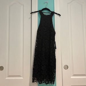 Formal Black Lace Lulu’s Mini Dress